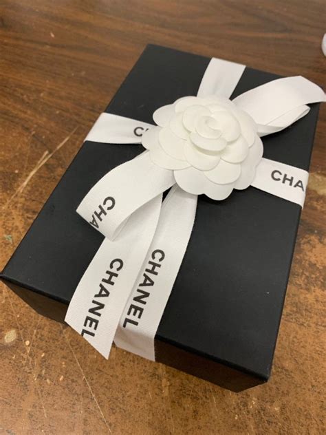 chanel watch box|chanel gift wrapping paper.